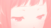 pink pastel anime theme