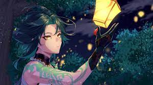 New (lol) xiao (Genshin Impact) roblox wallpaper