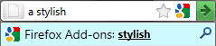 URLbar Search items - Compact and Stylish