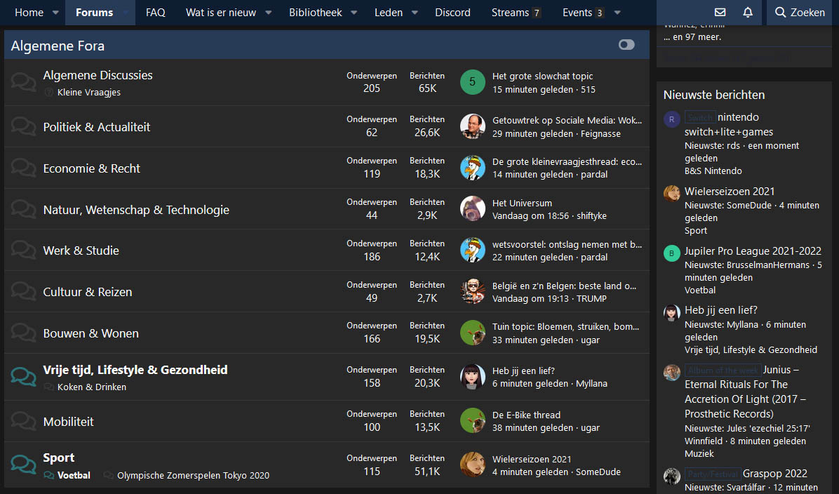 BeyondGaming Forum Dark & Blue