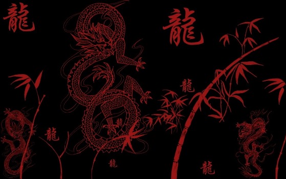 Google japanese red dragon