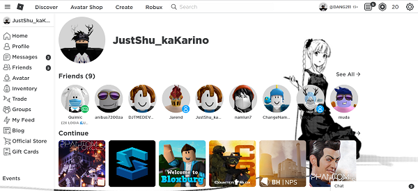 Minimalism theme for Roblox