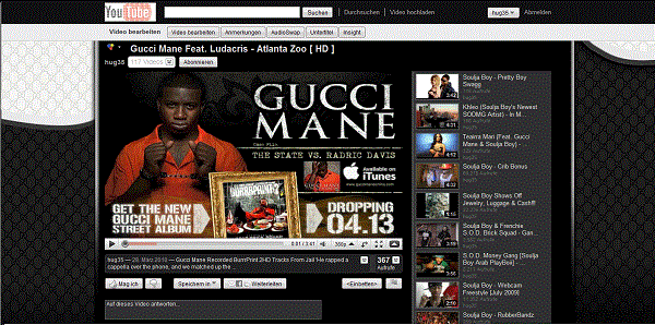 GucciTube Black&White UPDATED JUNE 2010 NEW DESIGN