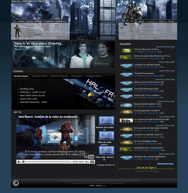 Halo.fr - Dark theme v1.5.3