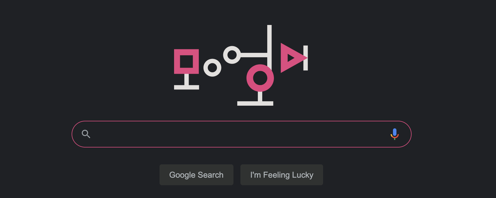 Google squid game logo