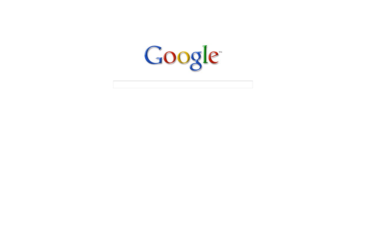 Minimalized Google