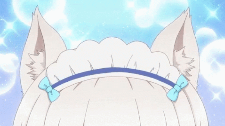 blue cat ears ♡
