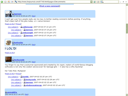 livejournal.com • smart comments