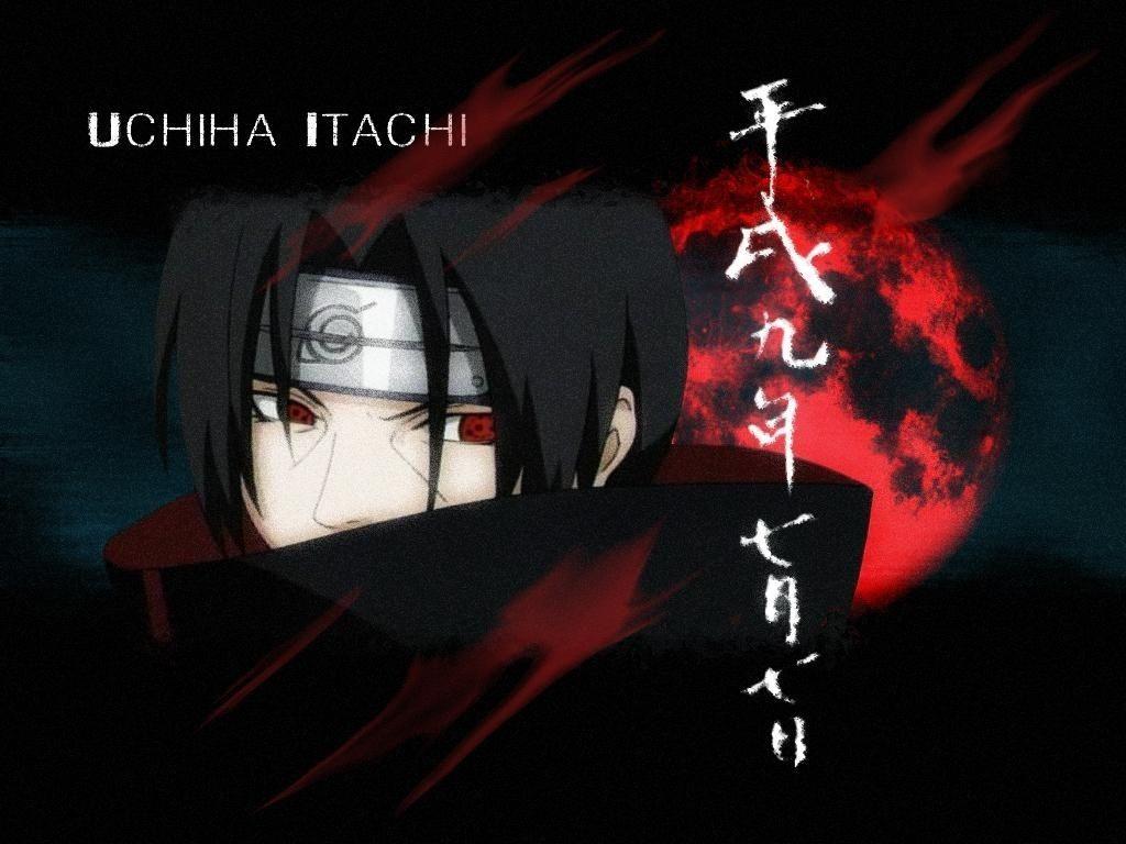 BRO I CREATED THIS ITACHI WALPEPER