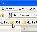 Change Livemark Icon Folder Title "RSS"