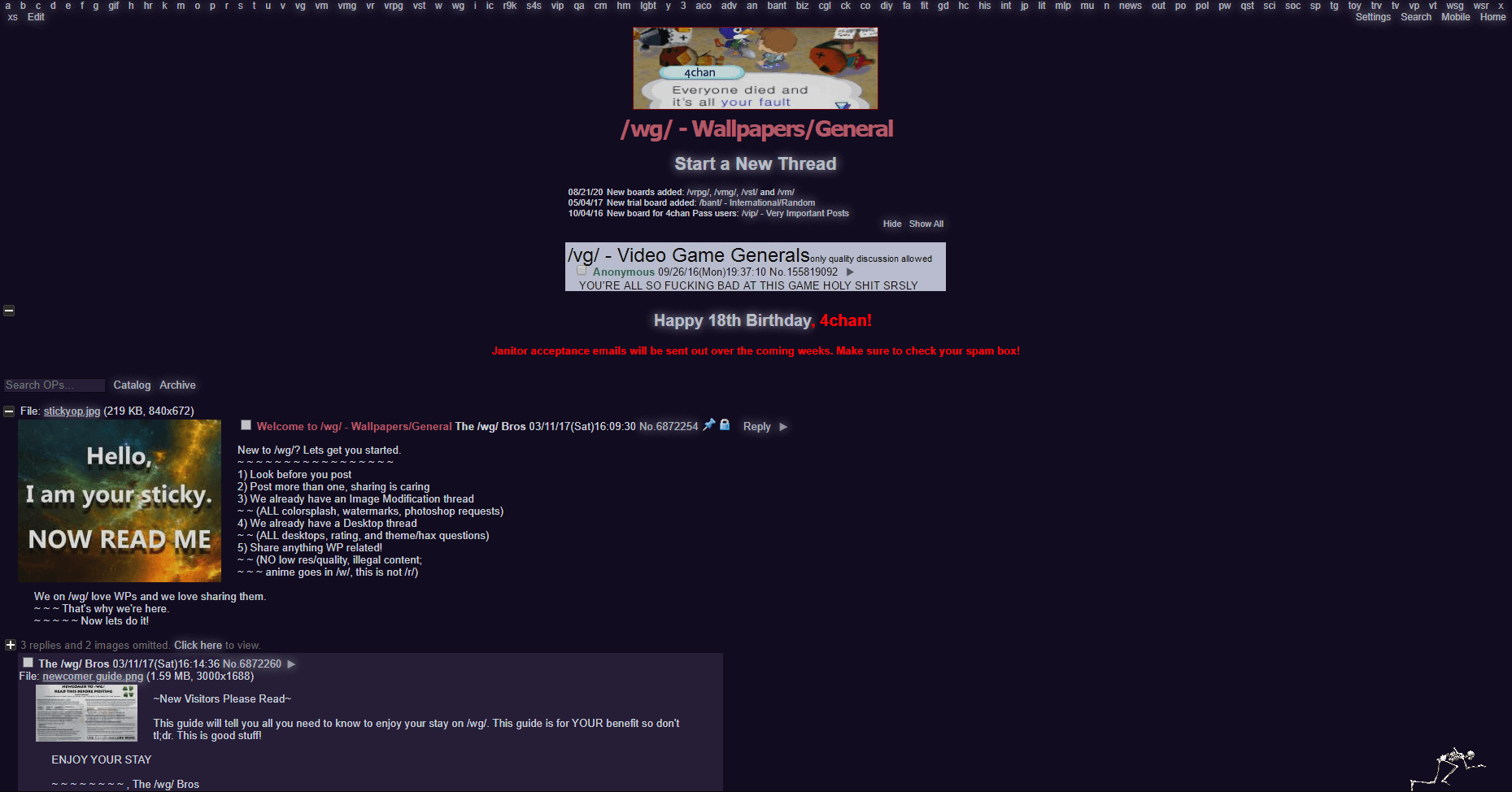 4Chan Spooky Theme 2021