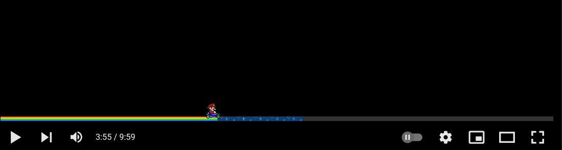 Youtube Rainbow Mario Kart