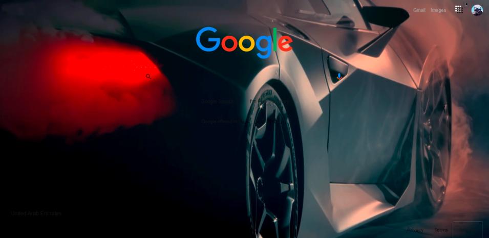 Lamborghini Sesto Elemento Animated Google THEME