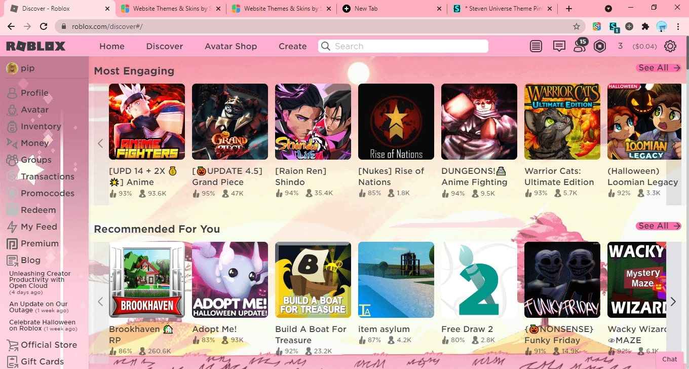 Roblox Steven Universe Theme Rosey Pink