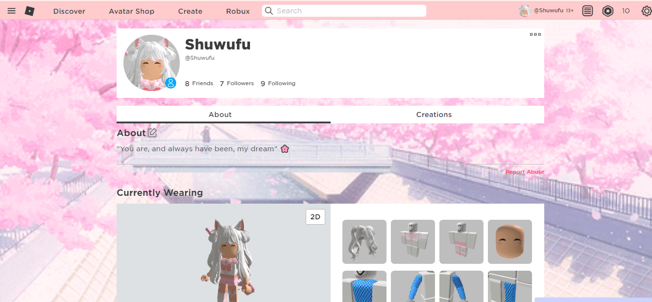 Roblox Theme Sakura Blossom!