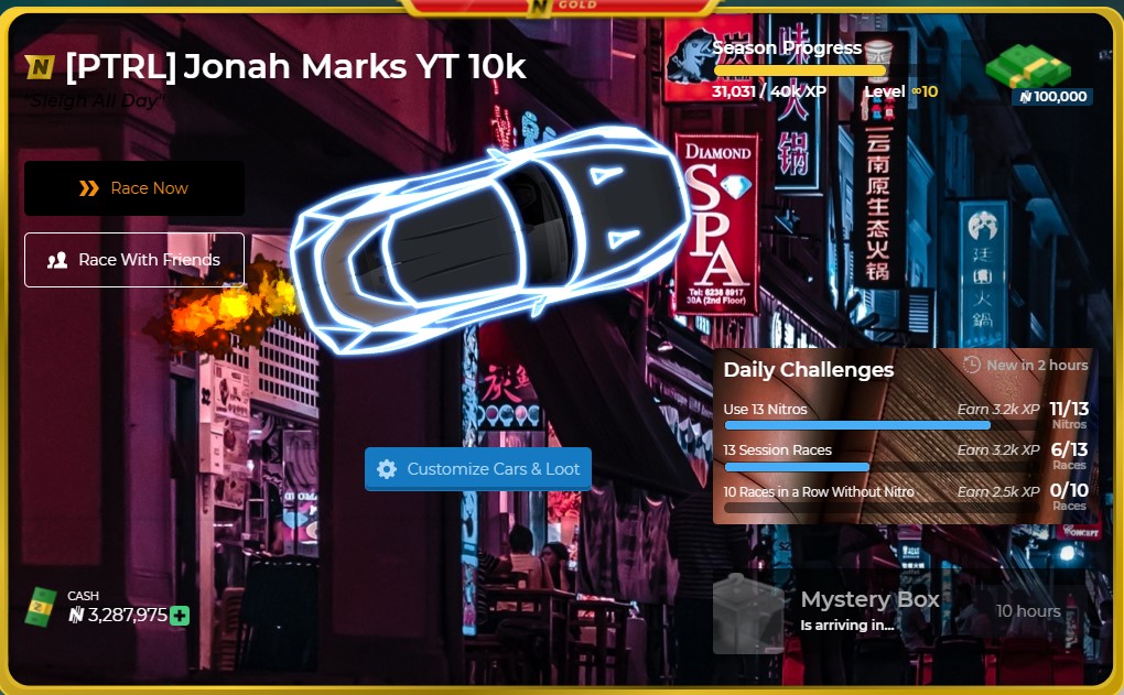 Nitro Type City Theme! Made by jonah_marks_nt