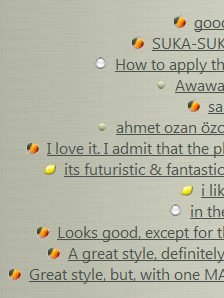 Userstyles.org - rating - Eat Your Fruit!