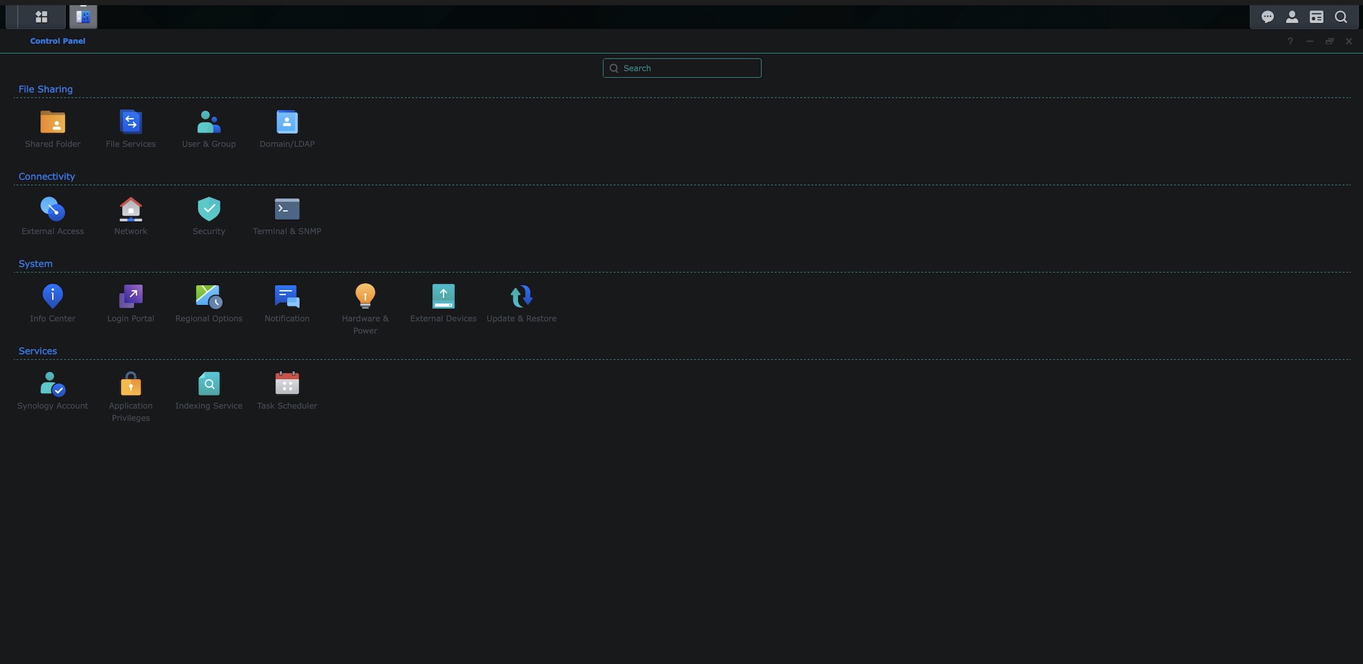 DSM 7 Dark Theme