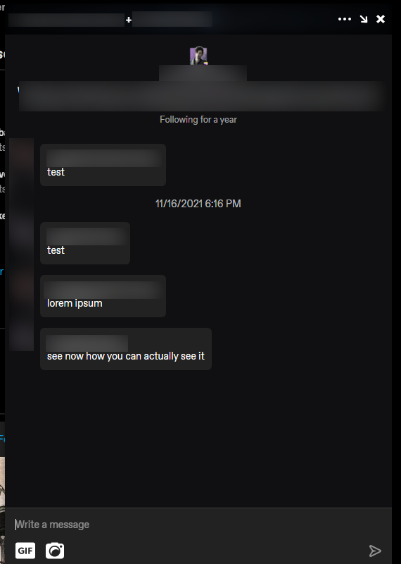 Bigger Tumblr IMs