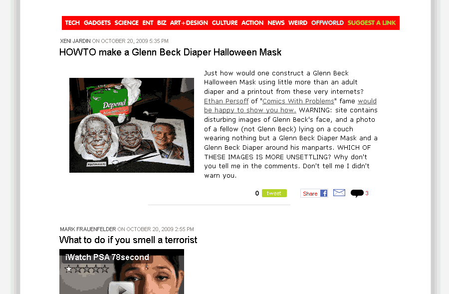 Boing Boing 2.0  adblock and beautifier  -updated