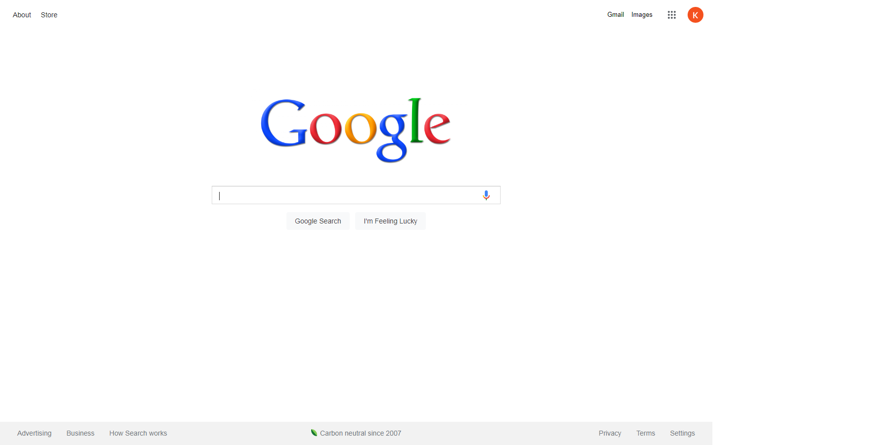 Old Google Logo 2012-2013