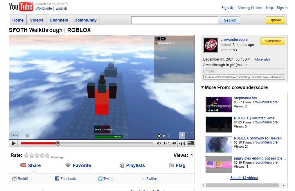 2008/2009 YouTube theme for bitview
