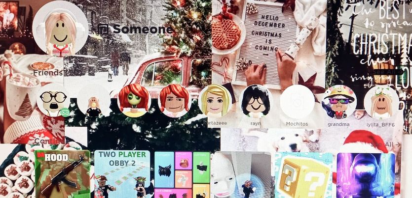 Christmas wallpaper for roblox