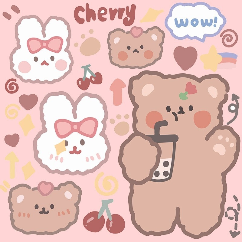 Soft Cherry Bear Theme For Roblox<3
