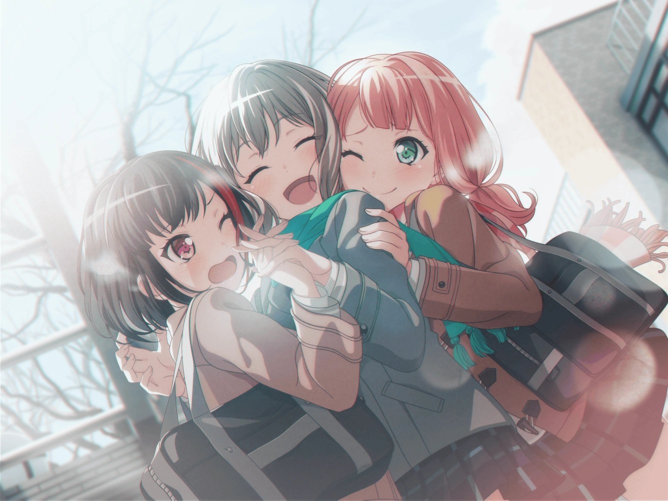Ran Mitake + Moca Aoba + Himari Uehara (Afterglow)