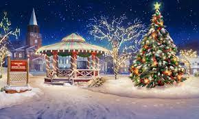 Christmas background for Roblox