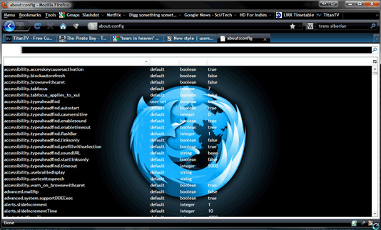 About:Config - Black with logo