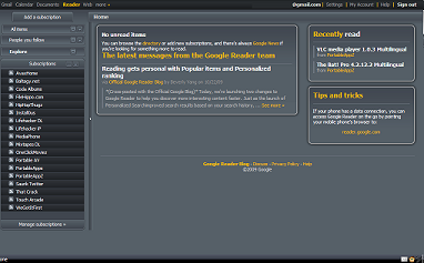 GReader - Remove Search Header
