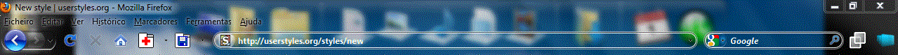 Rounded URL and Search box/bar