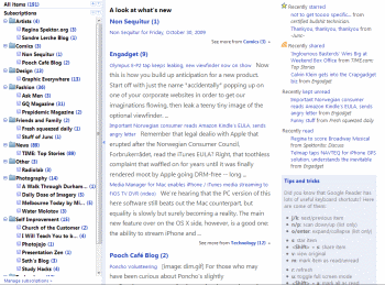 Google Reader - QuickStyle Lite