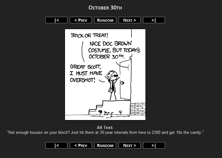 XKCD - Dark & Simple