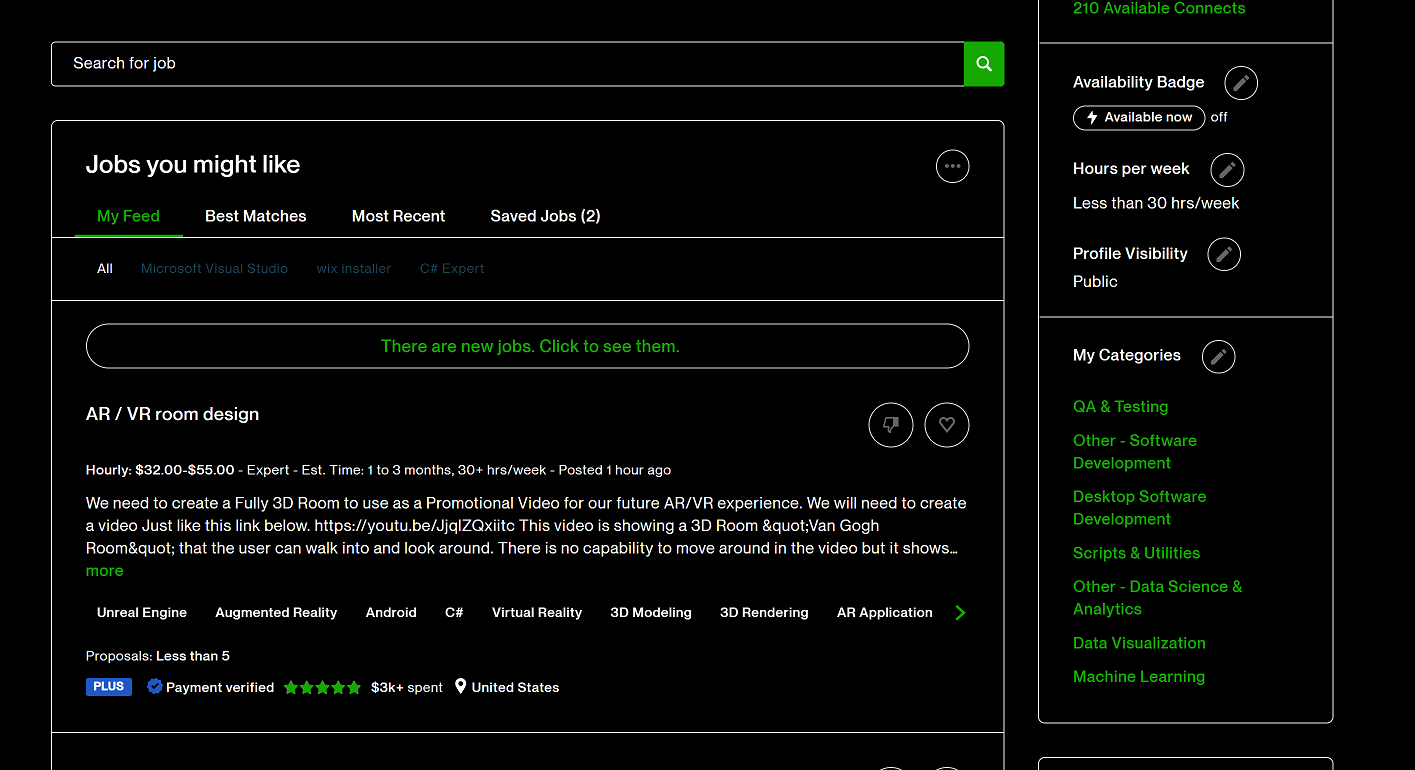 Upwork Dark