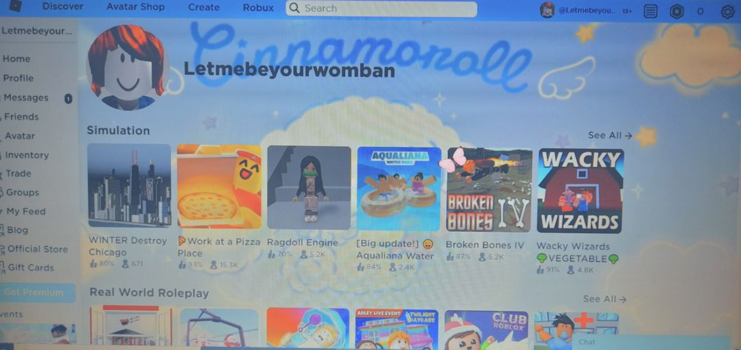 Cinnamoroll Roblox♥