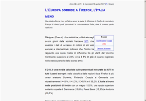 Miglior lettura degli articoli del sito