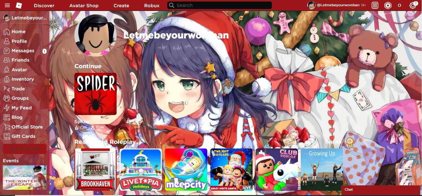 Christmas Anime Roblox✧.*