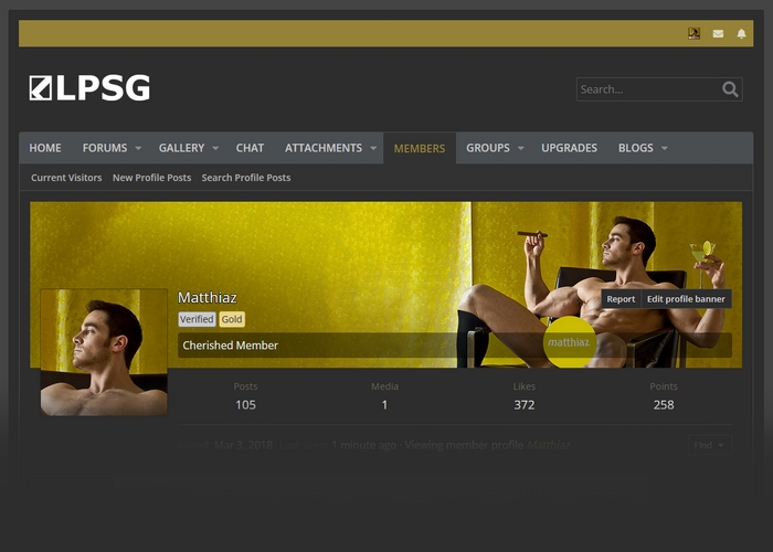 LPSG Dark Theme + Yellow
