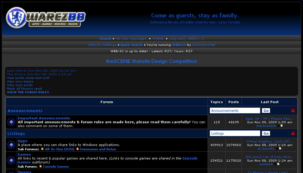 Warez-bb Chelsea Theme