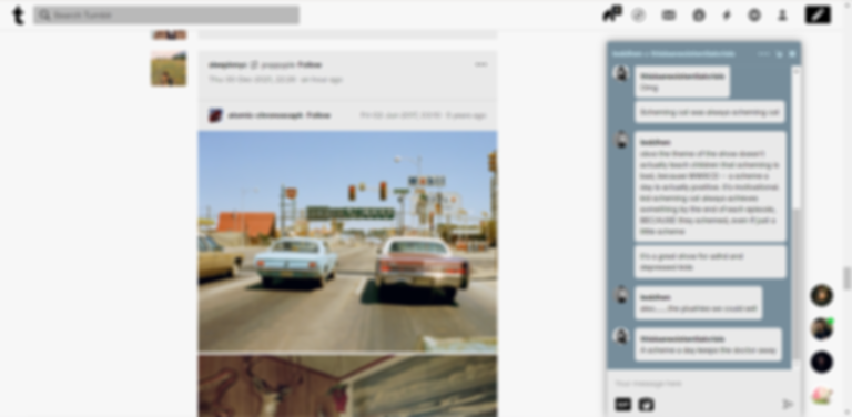 Resize Tumblr Messages Messaging Message Chat Box