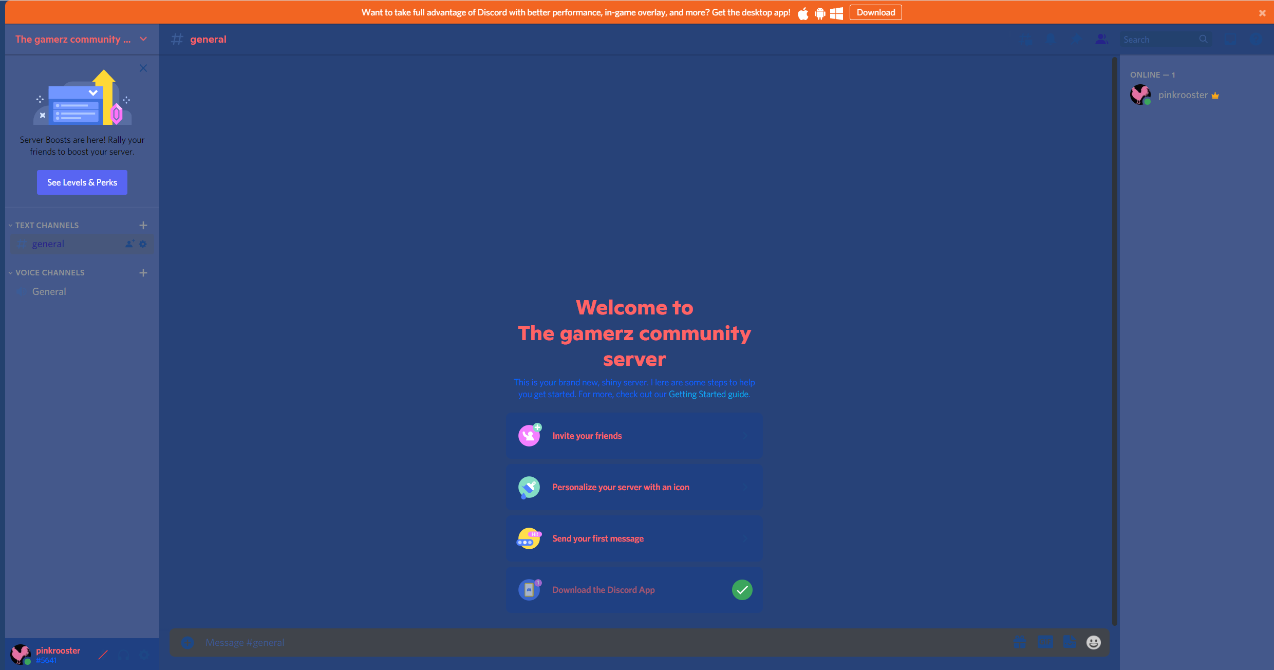Discord blue