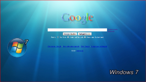 Windows 7 Google