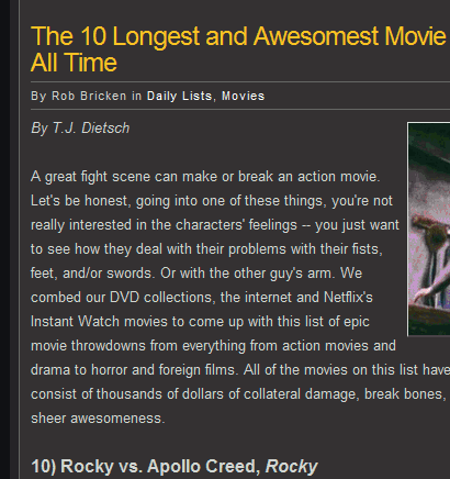 Topless Robot dark theme