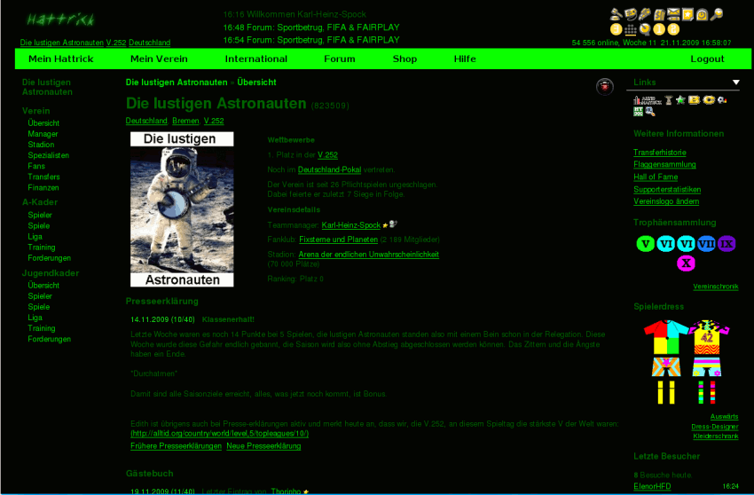 Black´n´Green Hattrick-Skin