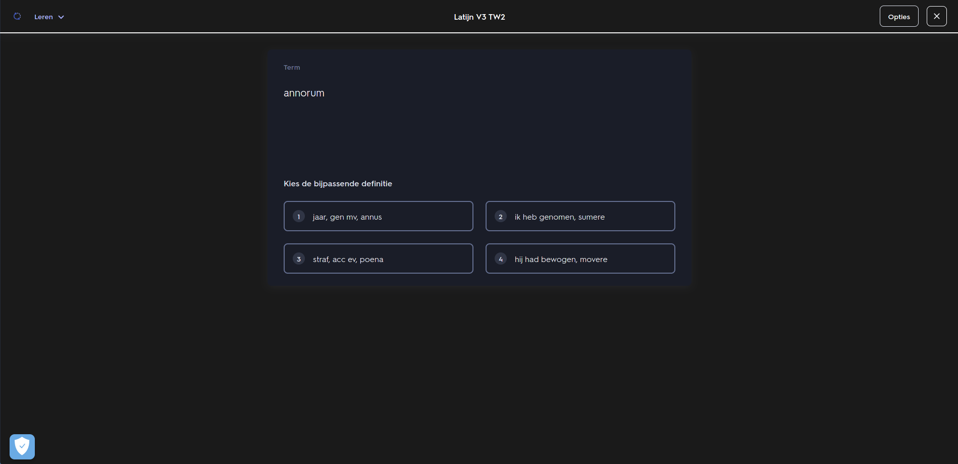 Quizlet proper dark theme