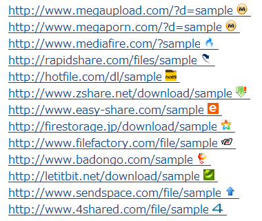 Uploader Link With Favicon