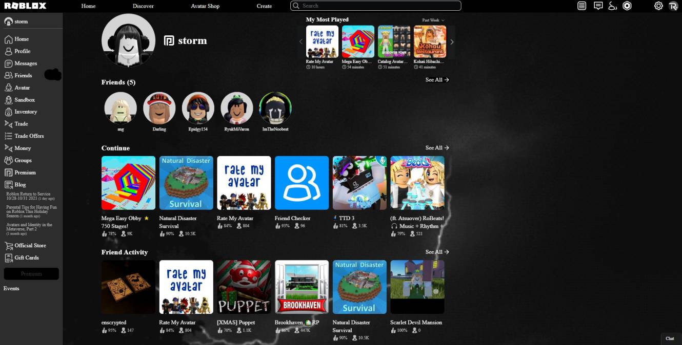 black storm gif roblox background