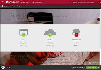 Stripchat - Error 525 Hide